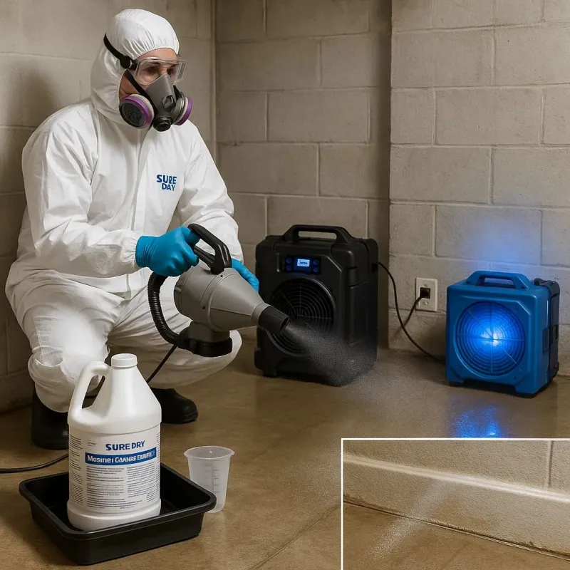 Sanitization and Odor Removal process in Morris County, NJ